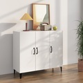 vidaXL, vidaXL Sideboard Weiß 90x34x80 cm Holzwerkstoff