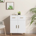 vidaXL, vidaXL Sideboard Weiß 69,5x34x89 cm Holzwerkstoff