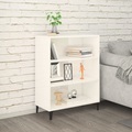 vidaXL, vidaXL Sideboard Hochglanz-Weiß 69,5x32,5x90 cm Holzwerkstoff