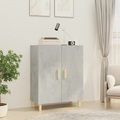 vidaXL, vidaXL Sideboard Betongrau 70x34x90 cm Holzwerkstoff