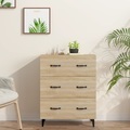 vidaXL, vidaXL Sideboard Sonoma-Eiche 69,5x34x90 cm Holzwerkstoff
