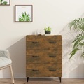 vidaXL, vidaXL Sideboard Räuchereiche 69,5x34x90 cm Holzwerkstoff