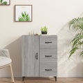 vidaXL, vidaXL Sideboard Grau Sonoma 69,5x34x90 cm Holzwerkstoff