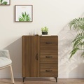 vidaXL, vidaXL Sideboard Braun Eichen-Optik 69,5x34x90 cm Holzwerkstoff
