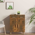 vidaXL, vidaXL Sideboard Räuchereiche 69,5x34x89 cm Holzwerkstoff