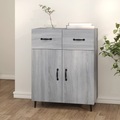 vidaXL, vidaXL Sideboard Grau Sonoma 69,5x34x90 cm Holzwerkstoff