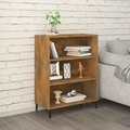 vidaXL, vidaXL Sideboard Räuchereiche 69,5x32,5x90 cm Holzwerkstoff