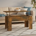 vidaXL, vidaXL Couchtisch Räuchereiche 101x49x52 cm Holzwerkstoff