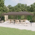 vidaXL, vidaXL Partyzelt Faltbar Taupe 3x6 m