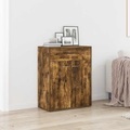 vidaXL, vidaXL Sideboard Räuchereiche 60x30x75 cm Holzwerkstoff