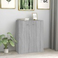 vidaXL, vidaXL Sideboard Grau Sonoma 60x30x75 cm Holzwerkstoff