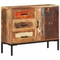 vidaXL, vidaXL Sideboard 88x30x73 cm Altholz Massiv