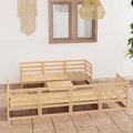 vidaXL, vidaXL 8-tlg. Garten-Lounge-Set Massivholz Kiefer
