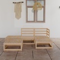 vidaXL, vidaXL 5-tlg. Garten-Lounge-Set Massivholz Kiefer