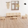 vidaXL, vidaXL 7-tlg. Garten-Lounge-Set Massivholz Kiefer