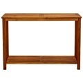 vidaXL, vidaXL Garten Konsolentisch 110x40x75 cm Massivholz Akazie