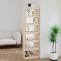 vidaXL, vidaXL Bücherregal/Raumteiler 60x30x199,5 cm Massivholz Kiefer