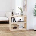 vidaXL, vidaXL Bücherregal Raumteiler 80x30x71,5 cm Massivholz Kiefer