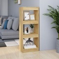vidaXL, vidaXL Bücherregal/Raumteiler 40x30x103,5 cm Massivholz Kiefer