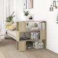 vidaXL, vidaXL Bücherregal Raumteiler Sonoma-Eiche 100x24x94 cm