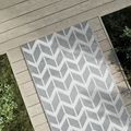vidaXL, vidaXL Outdoor-Teppich Grau 80x150 cm PP