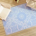vidaXL, vidaXL Outdoor-Teppich Babyblau 140x200 cm PP