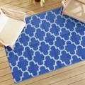 vidaXL, vidaXL Outdoor-Teppich Blau 140x200 cm PP