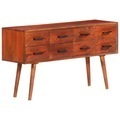 vidaXL, vidaXL Sideboard 110x30x59 cm Massivholz Mango