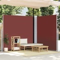 vidaXL, vidaXL Seitenmarkise Ausziehbar Braun 200x600 cm