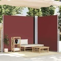 vidaXL, vidaXL Seitenmarkise Ausziehbar Braun 220x600 cm