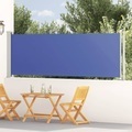 vidaXL, vidaXL Seitenmarkise Ausziehbar 117x600 cm Blau