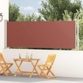 vidaXL, vidaXL Seitenmarkise Ausziehbar 117x600 cm Braun