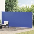 vidaXL, vidaXL Seitenmarkise Ausziehbar 180x600 cm Blau
