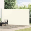 vidaXL, vidaXL Seitenmarkise Ausziehbar 200x600 cm Creme