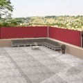 vidaXL, vidaXL Seitenmarkise Ausziehbar Rot 117x1200 cm