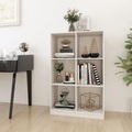 vidaXL, vidaXL Bücherregal Weiß 70x33x110 cm Massivholz Kiefer