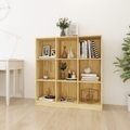 vidaXL, vidaXL Bücherregal/Raumteiler 104x33,5x110 cm Massivholz Kiefer