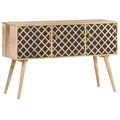 vidaXL, vidaXL Sideboard 118x35x75 cm Massivholz Mango