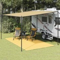 vidaXL, vidaXL Zeltteppich 250x400 cm Beige