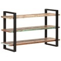 vidaXL, vidaXL Sideboard mit 3 Regalböden 120x40x75 cm Altholz Massiv
