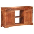vidaXL, vidaXL Sideboard 135x35x75 cm Akazienholz Massiv