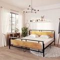 vidaXL, vidaXL Bett Metall 200x200 cm