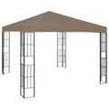vidaXL, vidaXL Pavillon 3x3 m Taupe