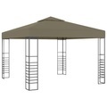 vidaXL, vidaXL Gartenzelt 3x3 m Taupe 180 g/m²