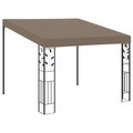 vidaXL, vidaXL Wand-Pavillon 3x3x2,5 m Taupe