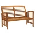 vidaXL, vidaXL Gartenbank 119 cm Massivholz Akazie
