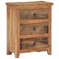 vidaXL, vidaXL Sideboard 60x33x75 cm Akazie und Recyceltes Massivholz