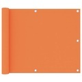 vidaXL, vidaXL Balkon-Sichtschutz Orange 75x300 cm Oxford-Gewebe