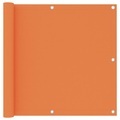 vidaXL, vidaXL Balkon-Sichtschutz Orange 90x300 cm Oxford-Gewebe