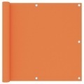 vidaXL, vidaXL Balkon-Sichtschutz Orange 90x500 cm Oxford-Gewebe